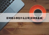 区块链小侠在什么公司[区块侠是谁]